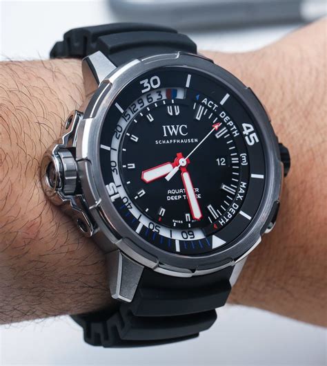 iwc aquatimer 3527|IWC aquatimer depth gauge.